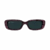 BB Crystal Sunglasses - Black/Purple - B.B. Simon®