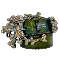 Black Rainbow Skull Pile - B.B. Simon®