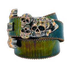 Black Rainbow Skull Pile - B.B. Simon® -B.B Simon IMG 5686