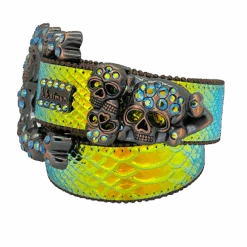 Iridescent Gold Python Skull Pile - B.B. Simon® -B.B Simon IMG 5990 3