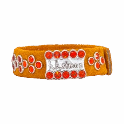 Thin Cuff2 Suede Orange - B.B. Simon®