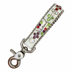 Keychain2 Multi White - B.B. Simon®