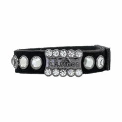 Thin Cuff Suede BLACK - B.B. Simon®