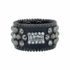 Lavasan Cuff - Black/Hematite - B.B. Simon®