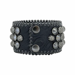 Lavasan Cuff - Black/Hematite - B.B. Simon® -B.B Simon IMG 8233 3 S