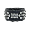 Lavasan Cuff - Black Clear - B.B. Simon®