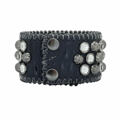 Lavasan Cuff - Black Clear - B.B. Simon® -B.B Simon IMG 8245 3 S