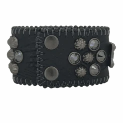 Cuff Ixora- Black/Jet Hem - B.B. Simon® -B.B Simon IMG 0060 4S