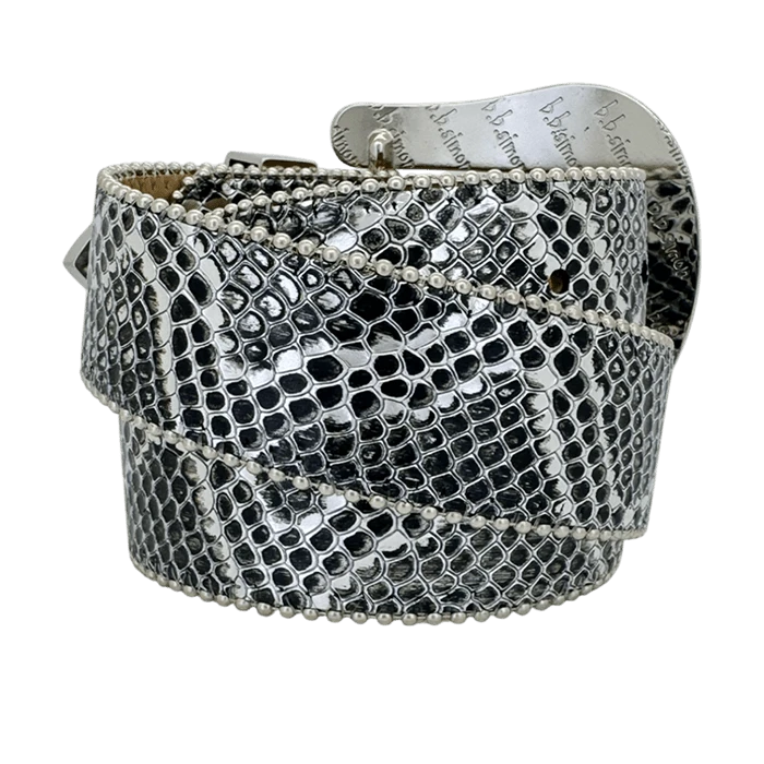 Classic-Silver Coiled Serpent/Silver Chrome - B.B. Simon® 4 Classic-Silver Coiled Serpent/Silver Chrome - B.B. Simon® - Image 4