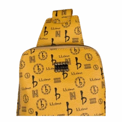 BB Pattern Sling Bag Butterscotch - B.B. Simon® -B.B Simon IMG 0707 4S