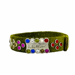 Thin Cuff2 Suede Green - B.B. Simon®