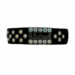 Thin Cuff2 Suede Black AB B - B.B. Simon®