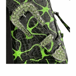 Medium Backpack - Electric Slime Green - B.B. Simon® -B.B Simon IMG 6081