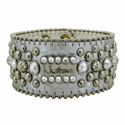 Trojan Cuff Silver Ice - B.B. Simon®