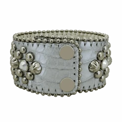 Trojan Cuff Silver Ice - B.B. Simon® -B.B Simon IMG 6923 2S 1