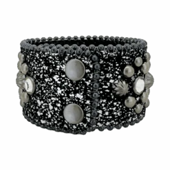 Trojan Cuff Silver Galaxy - B.B. Simon® -B.B Simon IMG 6933 S