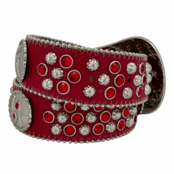 Jacky Silver/Red Siam - B.B. Simon® -B.B Simon IMG 9080 6S 3310 A53 Clear SF 1