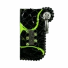 Retractable Lighter Holder - Electric Green/Black - B.B. Simon®