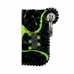 Retractable Lighter Holder - Electric Green/Black - B.B. Simon®