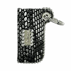 Retractable Lighter Holder - Silver Pearl/Chrome - B.B. Simon®