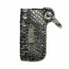 Retractable Lighter Holder - Charcoal Silver - B.B. Simon®
