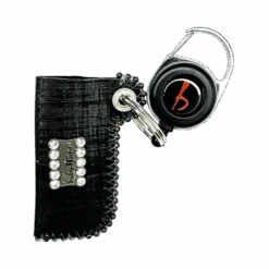 Retractable Lighter Holder -Black Ink - B.B. Simon®