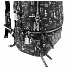 Medium Backpack - Black - B.B. Simon® -B.B Simon Med Backpacks 2 3 2