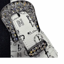 Medium Backpack - White - B.B. Simon® -B.B Simon Med Backpacks 3 5