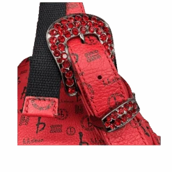 Medium Backpack - Red - B.B. Simon® -B.B Simon Med Backpacks 4 5 1