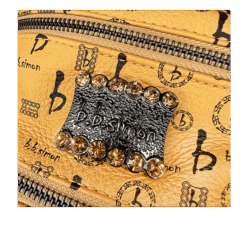 Medium Backpack - Butterscotch - B.B. Simon® -B.B Simon Med Backpacks 5 4 1