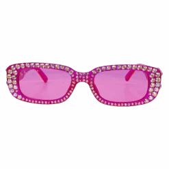 BB Crystal Sunglasses - Neon Pink Shine - B.B. Simon®