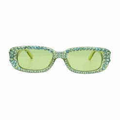 BB Crystal Sunglasses – Peridot AB - B.B. Simon®