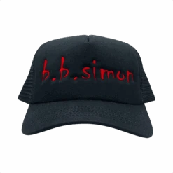 Classic Logo Trucker Hat - Red - B.B. Simon®