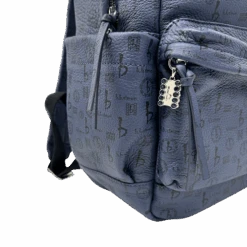 Large Backpack - Navy - B.B. Simon® -B.B Simon large backpack Navy 7 3