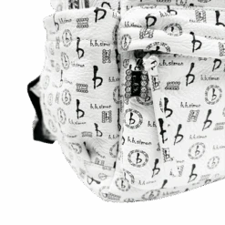 Large Backpack - White - B.B. Simon® -B.B Simon large backpack White 13 3