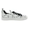BB Pattern Shoes - White - B.B. Simon®