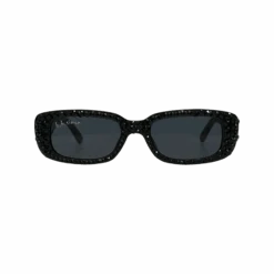 BB Crystal Sunglasses - Black On Black - B.B. Simon®