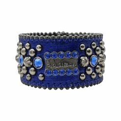 Trojan Cuff - Sapphire Blue - B.B. Simon®