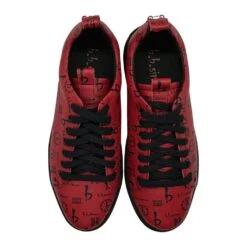 BB Pattern Shoes - Red/Black - B.B. Simon® -B.B Simon pixelcut 23 2