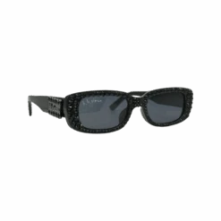 BB Crystal Sunglasses - Black On Black - B.B. Simon® -B.B Simon pixelcut 8 2