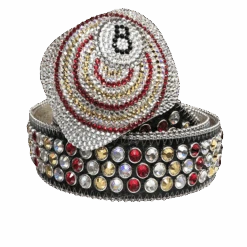 BB SIMON BELTS WHIT SWAROVSKI CRYSTAL MADE IN USA