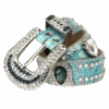 Aqua BB Simon Blue Swarovski Bling Belt
