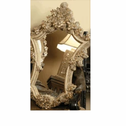 BB Simon Designer Crystal Gold Mirror 7 BB Simon Designer Crystal Gold Mirror -B.B Simon products m 200 gold bb simon gold large bling mirror 4 1