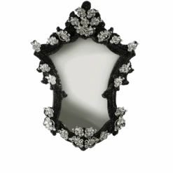 BB Simon Large Ornate Designer Bling Mirror