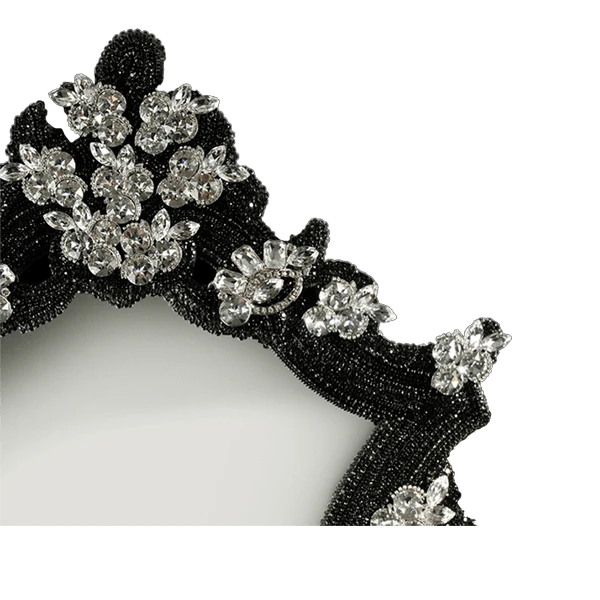 BB Simon Large Ornate Designer Bling Mirror 2 BB Simon Large Ornate Designer Bling Mirror - Image 2