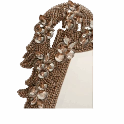 BB Simon Handmade Jeweled Wall Mirror -B.B Simon products m 202 bb simon gold framed wall bling mirror 3 1