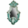 BB Simon Designer Crystal Turquoise Mirror