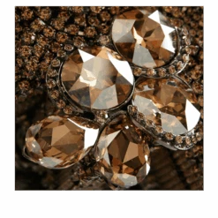 BB Simon Delicate Fashion Crystal Wall Mirror 8 BB Simon Delicate Fashion Crystal Wall Mirror -B.B Simon products m 401 gold bb simon delicate jeweled gold wall mirror 3 1