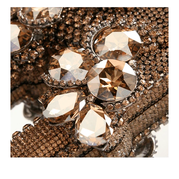 BB Simon Delicate Fashion Crystal Wall Mirror 4 BB Simon Delicate Fashion Crystal Wall Mirror - Image 4