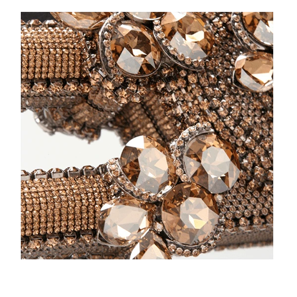 BB Simon Delicate Fashion Crystal Wall Mirror 5 BB Simon Delicate Fashion Crystal Wall Mirror - Image 5